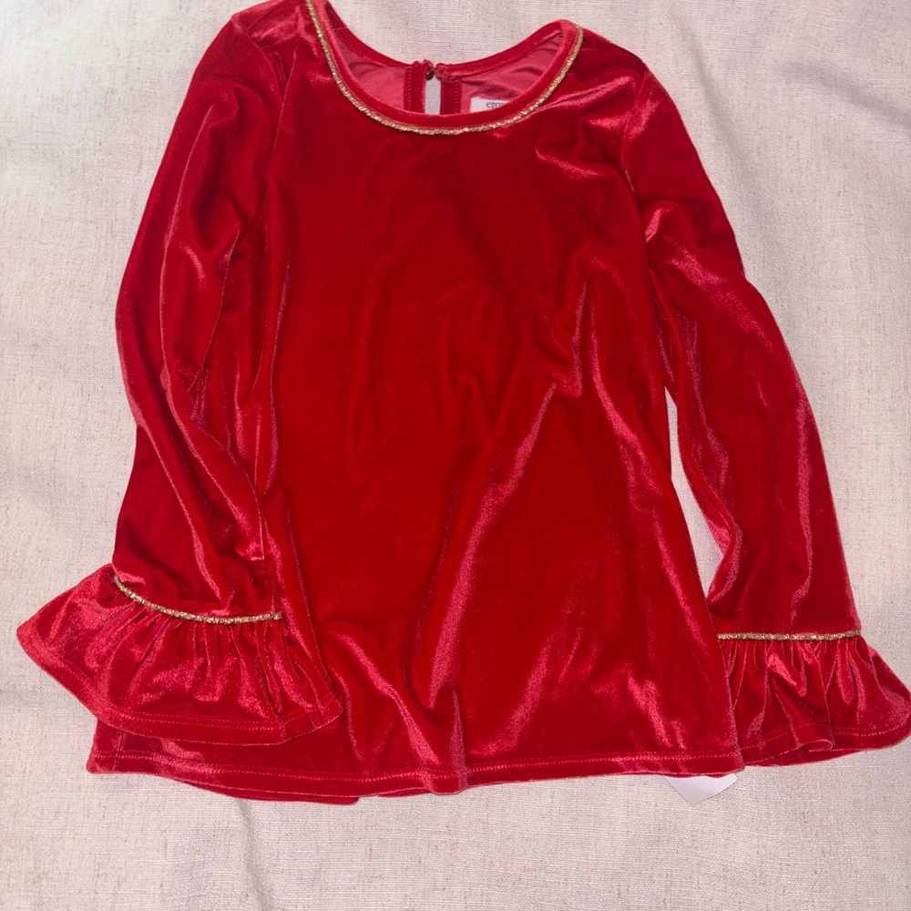 Red Velvet Kids Top